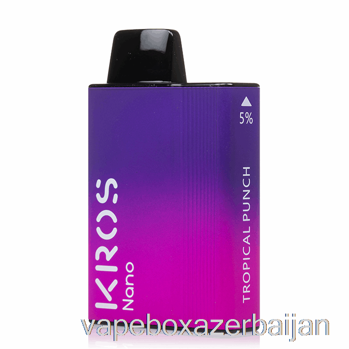 Vape Azerbaijan Kros Nano 5000 Disposable Tropical Punch